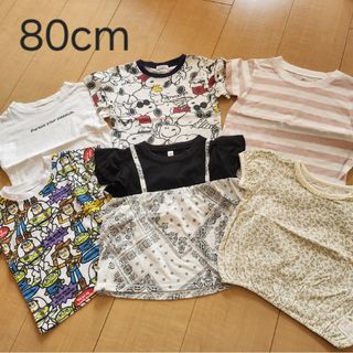 バースデイ(バースデイ)の子ども服まとめ売り　80cm 6枚(Ｔシャツ)