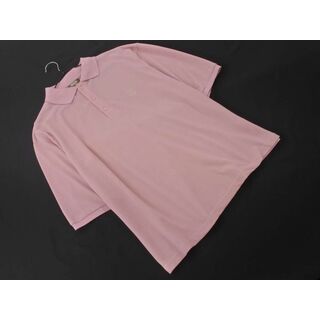 kutir クティール 刺繍 ポロシャツ sizeF/ピンク ■◆ メンズ(ポロシャツ)