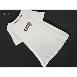 ナイキ(NIKE)のNIKE ナイキ プリント Tシャツ sizeS/オフホワイト ■◆ レディース(Tシャツ(半袖/袖なし))