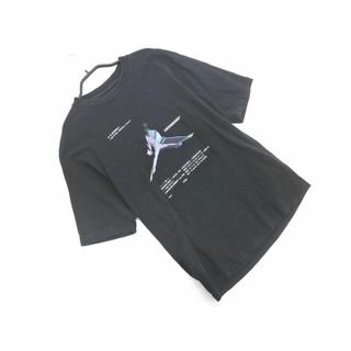 ナイキ(NIKE)のNIKE ナイキ AIR JORDAN エアジョーダン プリント 半袖 Tシャツ sizeXS/黒 ■◆ メンズ(Tシャツ/カットソー(半袖/袖なし))