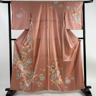 訪問着 身丈161.5cm 裄丈64cm 正絹 逸品 【中古】(着物)