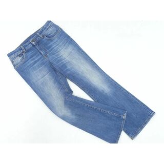 MINI KICK ITALY製 6397 ブーツカット デニムパンツ size26/青 ■■ レディース(デニム/ジーンズ)