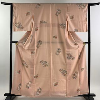 小紋 身丈161cm 裄丈63cm 正絹 美品 優品 【中古】(着物)