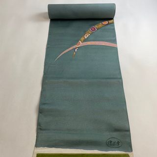 反物 秀品 正絹 【中古】