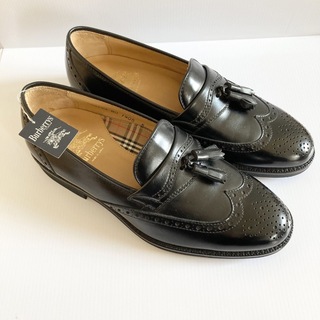 burberrys 革靴　ウィングチップ　タッセル　メダリオン　ノヴァチェック(ドレス/ビジネス)