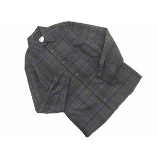 ザラ(ZARA)のZARA ザラ チェック シャツ sizeS/グレー ◇■ メンズ(シャツ)