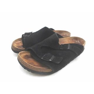 ビルケンシュトック(BIRKENSTOCK)のBIRKENSTOCK ビルケンシュトック チューリッヒ サンダル size22.5ｃｍ/黒 ■◆ レディース(サンダル)