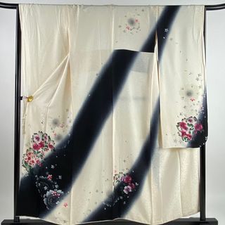 振袖 身丈156.5cm 裄丈66.5cm 正絹 名品 【中古】(着物)