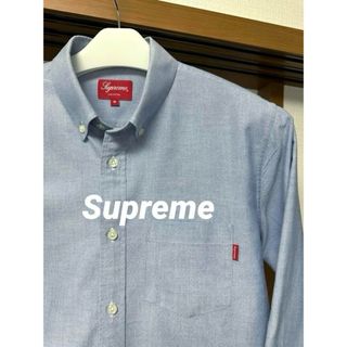 Supreme - ✨極美品✨Supreme シュプリーム Oxford shirt 青