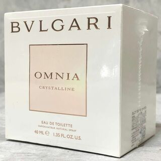 BVLGARI - 新品未開封 ブルガリ オムニア クリスタリン オードトワレ 香水 40ml