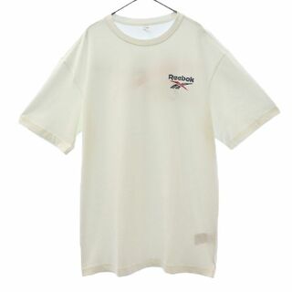 リーボック(Reebok)のリーボック ロゴプリント 半袖 Tシャツ O ホワイト Reebok メンズ(Tシャツ/カットソー(半袖/袖なし))