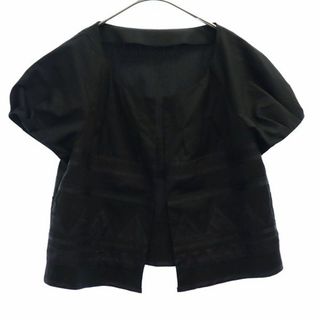 DKNY - ダナキャランニューヨーク 総柄 半袖 カットソー 4 ブラック DKNY DONNA KARAN NEW YORK レディース