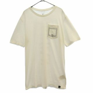 ジョーダン プリント 半袖 Tシャツ M ホワイト JORDAN ポケット付 エアジョーダン NIKE メンズ