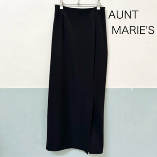 Aunt Marie's - AUNT MARIE'S スリットタイトロングスカート