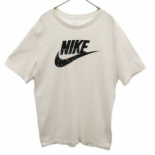 ナイキ(NIKE)のナイキ プリント 半袖 Tシャツ XL ホワイト NIKE メンズ(Tシャツ/カットソー(半袖/袖なし))