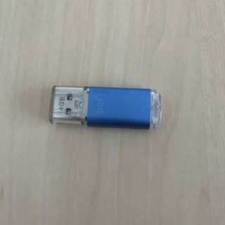 USBメモリ　4GB   メタリックブルー