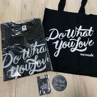 wework 新品未使用 ノベルティ Tシャツ/トートバッグ/グッズ(ノベルティグッズ)