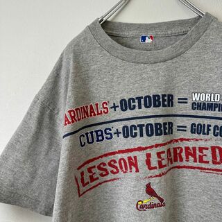 MLB - USA古着　MLB メジャーリーグベースボール　カージナルス　メンズ　Tシャツ