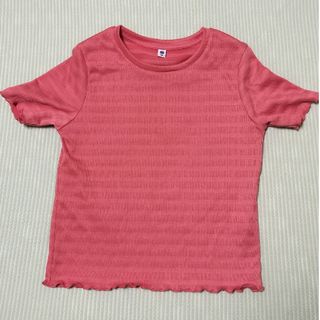 ユニクロ(UNIQLO)の【ほぼ未使用】ユニクロのTシャツ(120サイズ)(Tシャツ/カットソー)