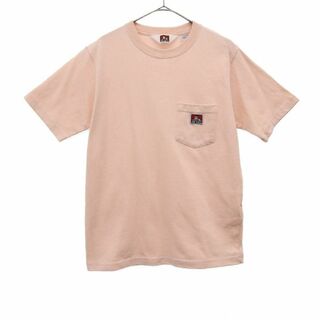 ベンデイビス(BEN DAVIS)のベンデイビス 半袖 Tシャツ S ピンク BEN DAVIS ポケT メンズ(Tシャツ/カットソー(半袖/袖なし))