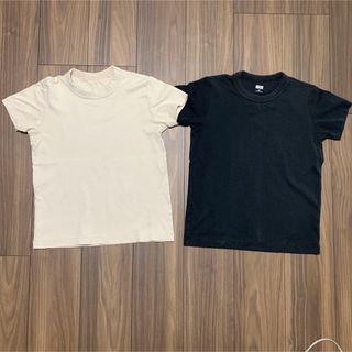 ユニクロ(UNIQLO)のユニクロ　クルーネックTシャツ　2枚セット(Tシャツ/カットソー(半袖/袖なし))