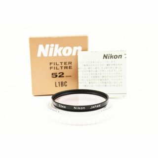 Nikon - 超美品 ニコン L1BC 52 レンズフィルター 箱 説明書 ケース付 C782