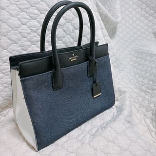 ケイトスペードニューヨーク(kate spade new york)のケイトスペード　キャメロンストリート　サッチェル　トートバッグ　デニム(ハンドバッグ)