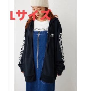 AZUL by moussy - AZUL BY MOUSSY B-HEAT AZUL×RODEO SNGパーカー