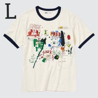 ユニクロ(UNIQLO)の新品未使用タグ付き　UT ジャン＝ミシェル・バスキア　ユニクロ　Tシャツ　L(Tシャツ/カットソー(半袖/袖なし))