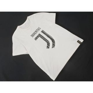 アディダス(adidas)のadidas アディダス プリント カットソー size4X0/白 ■◆ メンズ(Tシャツ/カットソー(半袖/袖なし))