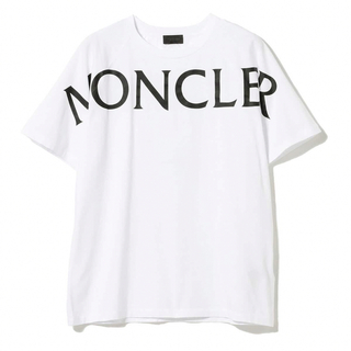 ★希少★ MONCLER Tシャツ XL ワッペン ビッグロゴ モンクレール