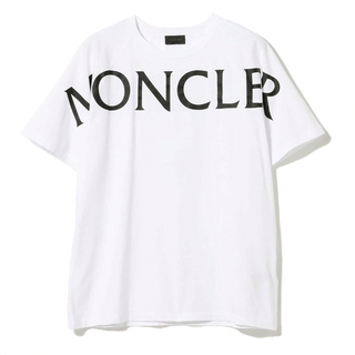 モンクレール(MONCLER)の★希少★ MONCLER Tシャツ XL ワッペン ビッグロゴ モンクレール(Tシャツ/カットソー(半袖/袖なし))