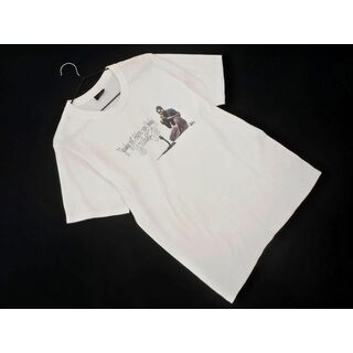STUSSY - STUSSY ステューシー プリント Tシャツ sizeS/白 ■◆ メンズ