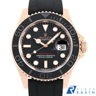 ロレックス(ROLEX)のロレックス ヨットマスター 40 126655 ブラック ランダム番 メンズ 中古 腕時計(腕時計(アナログ))