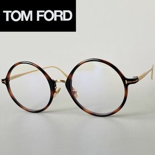 TOM FORD EYEWEAR - メガネ トムフォード レディース メンズ オーバル ゴールド べっ甲柄 メタル