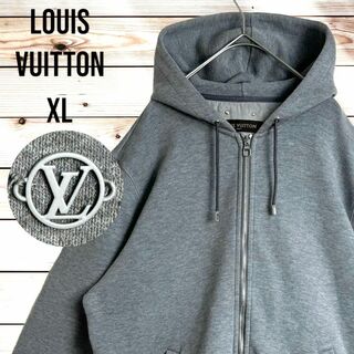 LOUIS VUITTON - ☆人気デザイン☆Louis Vuitton ワンポイントロゴ パーカー XL