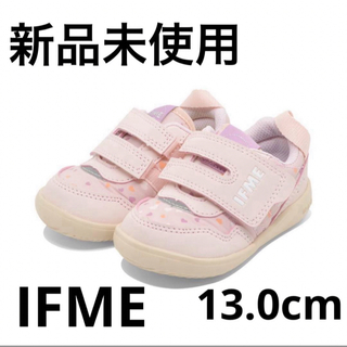 IFME イフミー　ワンベルトハート柄スニーカー　13.0cm