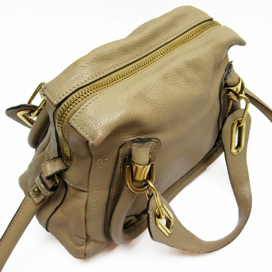 クロエ Chloe ハンドバッグ ショルダーバッグ レザー ベージュ クロエ Chloe ハンドバッグ ショルダーバッグ レザー ベージュ