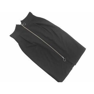 UNITED TOKYO ユナイテッドトウキョウ ジップ タイト スカート size1/黒 ■■ レディース(ロングスカート)