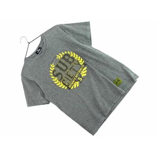 Subciety サブサエティ プリント Tシャツ sizeS/グレー ■◆ メンズ(Tシャツ/カットソー(半袖/袖なし))