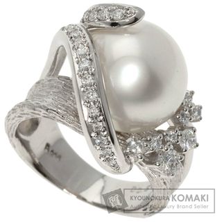 SELECT JEWELRY パール 真珠 ダイヤモンド リング・指輪 PT900 レディース(リング(指輪))