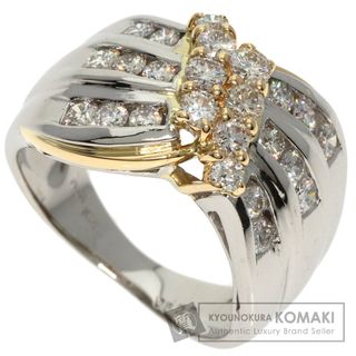 SELECT JEWELRY ダイヤモンド リング・指輪 PT900 K18 レディース(リング(指輪))