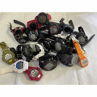 デジタル腕時計ジャンク品セット(腕時計(デジタル))