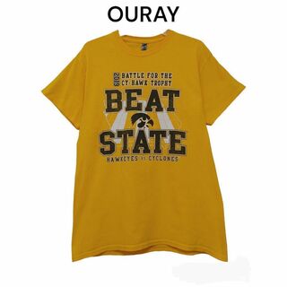 OURAY　Tシャツ　古着　半袖　Beat State　ホークアイズ(Tシャツ/カットソー(半袖/袖なし))