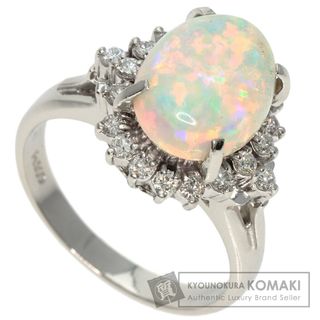 SELECT JEWELRY オパール ダイヤモンド リング・指輪 PT900 レディース(リング(指輪))