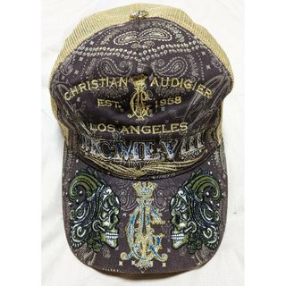 christian audigier クリスチャンオードジェー メッシュキャップ