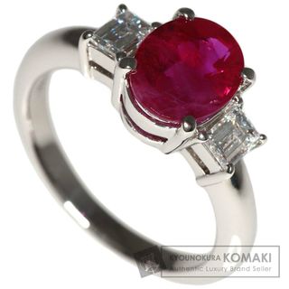 SELECT JEWELRY ルビー  ダイヤモンド リング・指輪 PT900 レディース(リング(指輪))