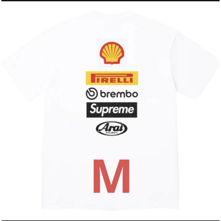 シュプリーム(Supreme)のSupreme x Ducati Logos Tee White M(Tシャツ/カットソー(半袖/袖なし))
