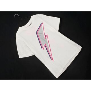 X-girl - X-girl エックスガール プリント Tシャツ size1/白 ■◆ レディース