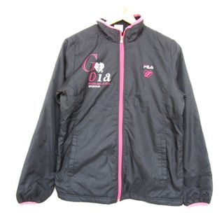 FILA×BEAMS スタンドナイロンジャケット べから FILA×BEAMS スタンドナイロンジャケット べから